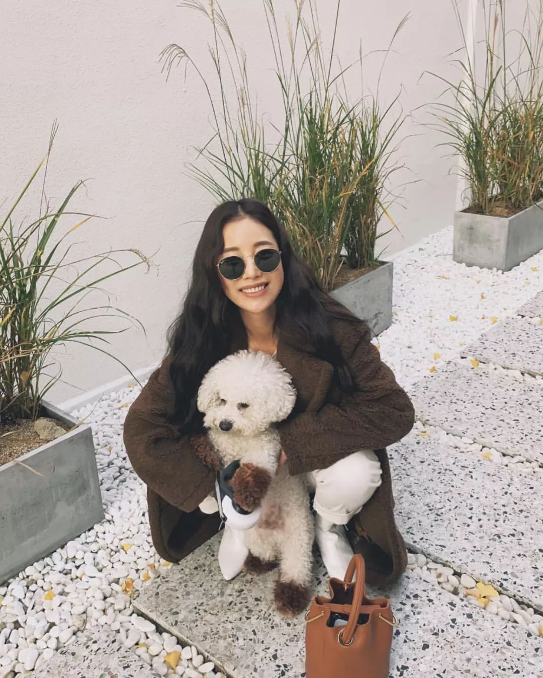 欧美时尚博主穿搭示范冬,韩系慵懒风冬季穿搭博主