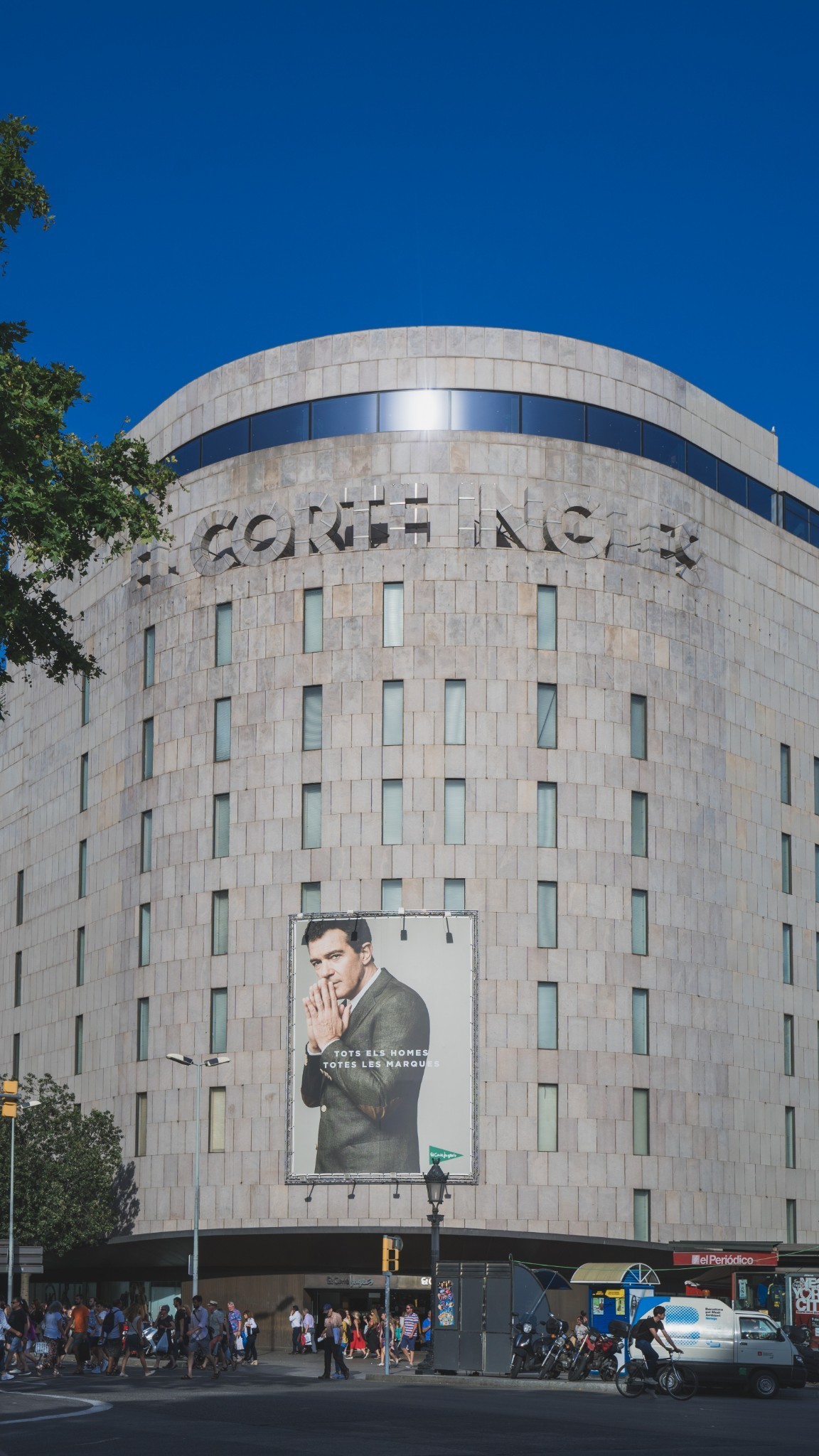 马德里皇宫全景,马德里太阳门广场英格列斯