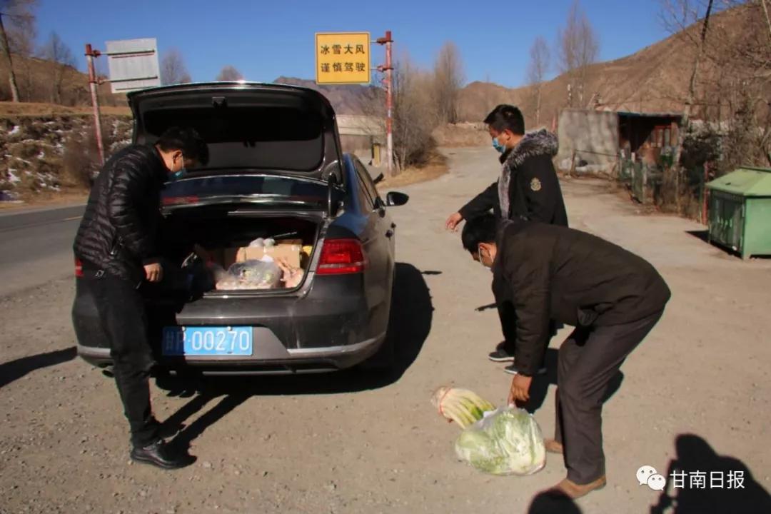 #甘南众志成城抗击疫情#甘南：有这样一群特殊“外卖员”