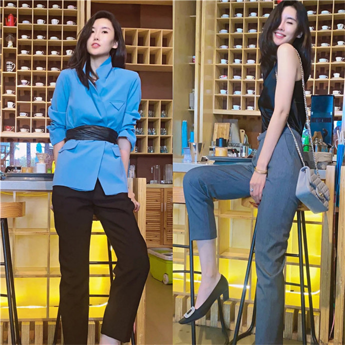 如何改善胯宽身材穿搭,胯宽腿粗显高显瘦裤子