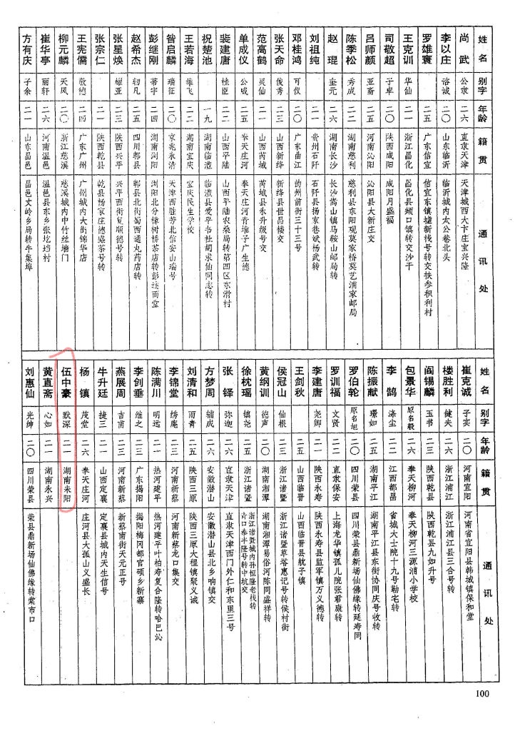 黄埔军校耒阳陆姓学员名单,黄埔军校耒阳学员五期名单
