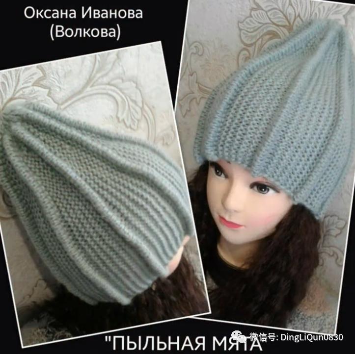 针织特色造型帽子,针织帽原创设计分享