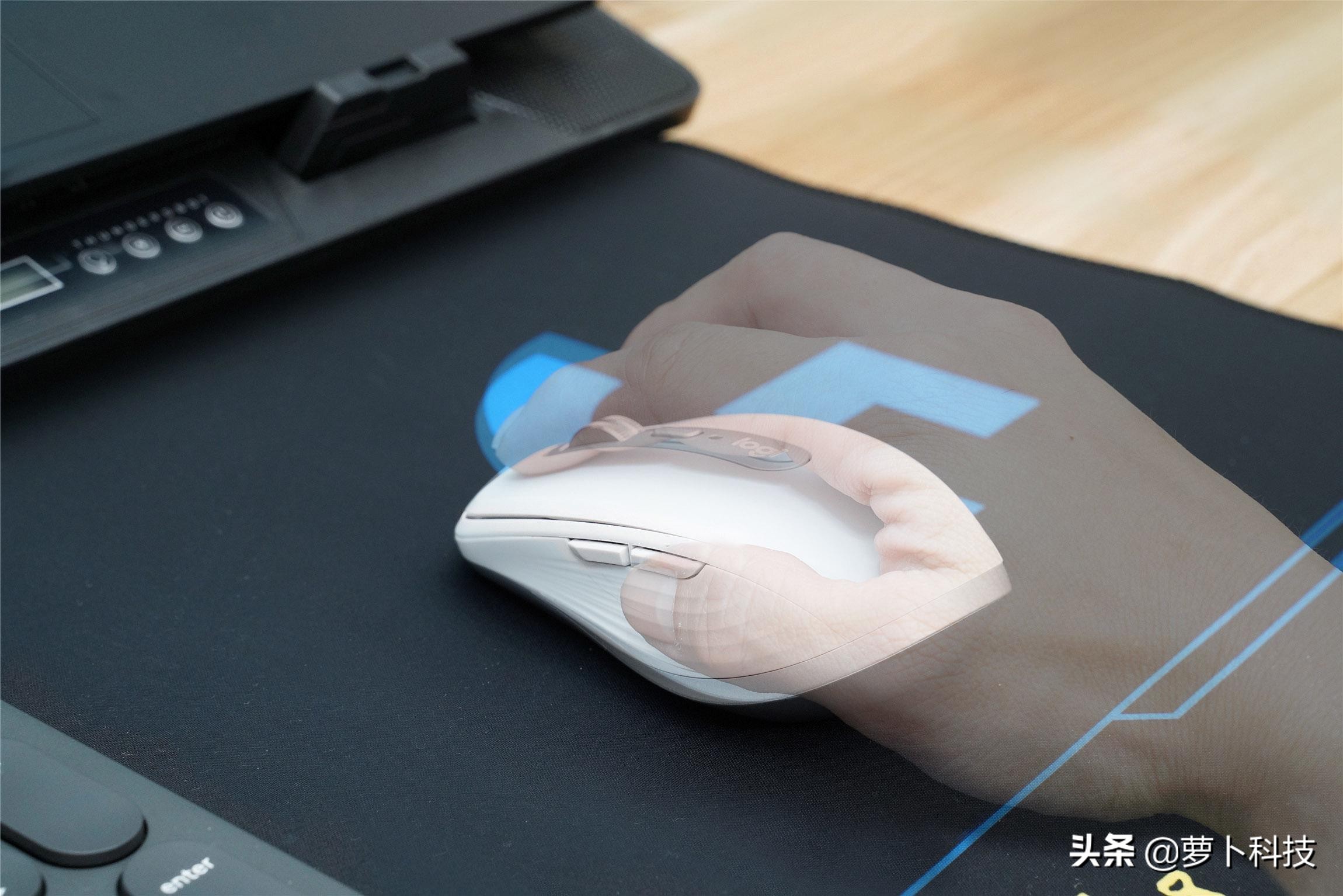 罗技mxmaster3mac版和标准区别,罗技办公最舒服无线鼠标