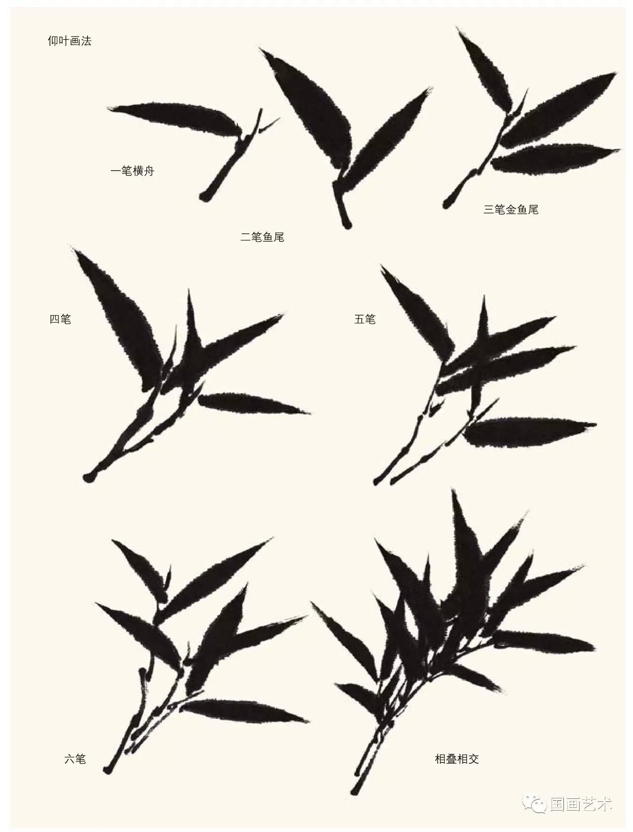 历代画竹名家名单,初学画竹子入门毛笔