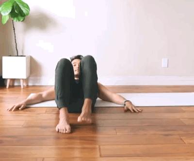 瑜伽站立前屈如何轻松往后跳,瑜伽站立前屈如何纠正弓背