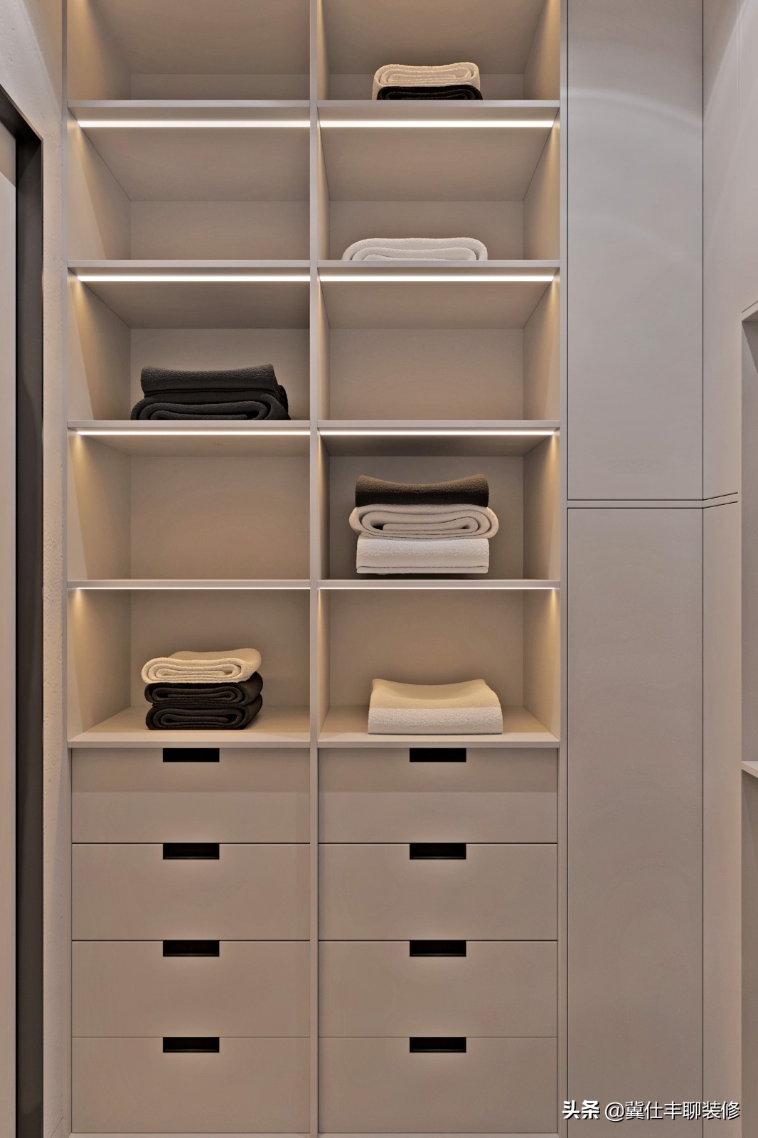 整套灯具效果图,射灯和磁吸轨道灯设计效果图