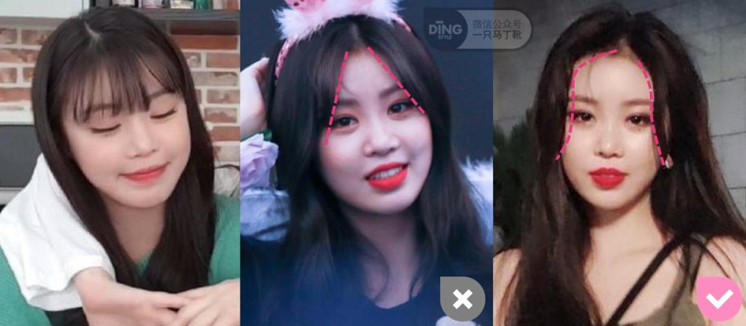 大方形脸女生变美思路,脸大脸圆怎么变美