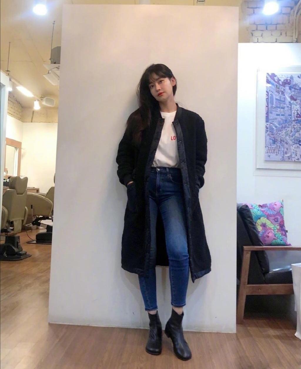 get一个小技巧秋冬穿的不再臃肿,冬天这么穿又甜又酷简直美翻