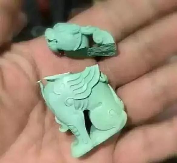 绿松石被搓碎了，万万没想到的是……