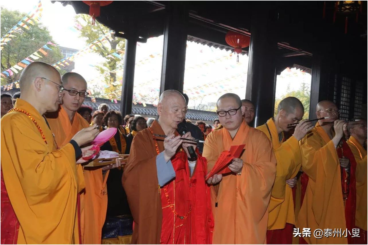海陵净因寺和尚图片,海陵净因寺图片