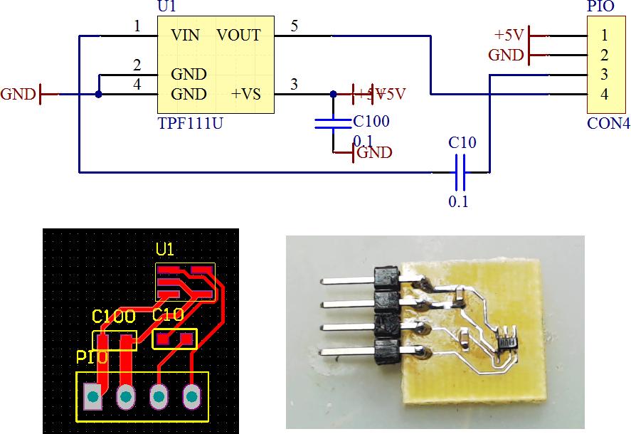 基于TPF111芯片的交流信号幅值检测