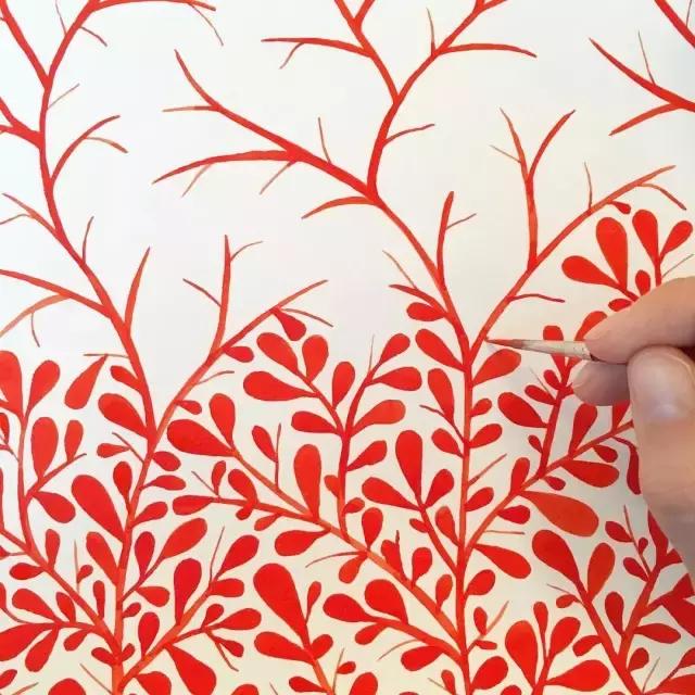 手残党零基础画,纹理画教程初学者