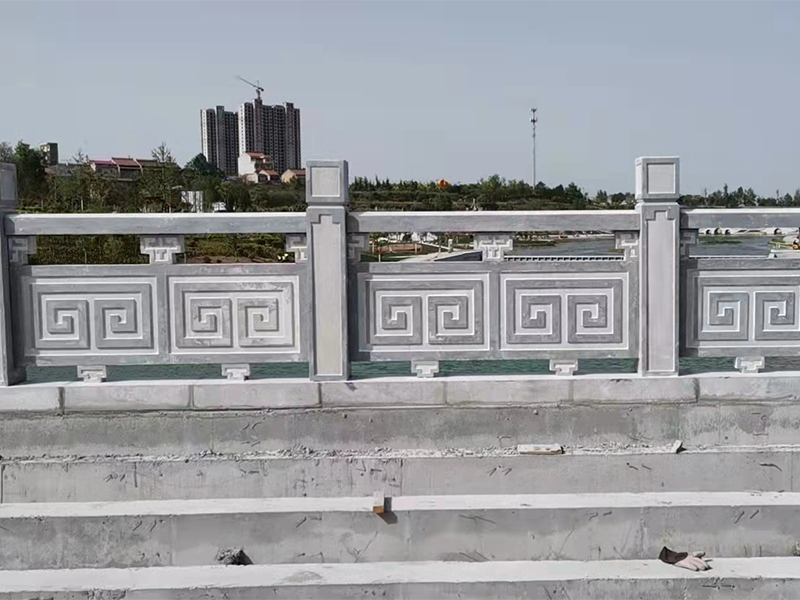 河道石材石栏杆多少钱一米,普通石材河道栏杆尺寸多高