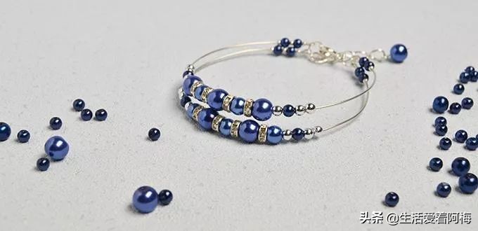 各种珠子串手链的教程,价值不菲的手链