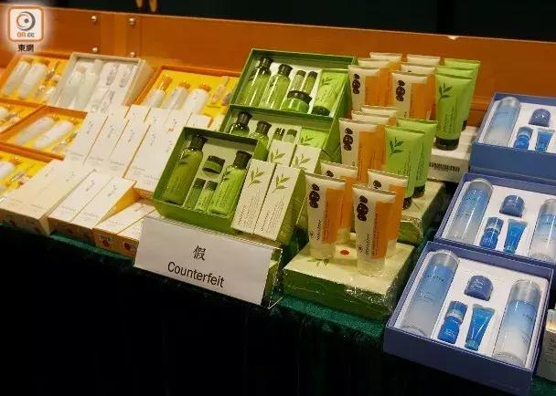 香港查获高仿化妆品,香港海关假化妆品