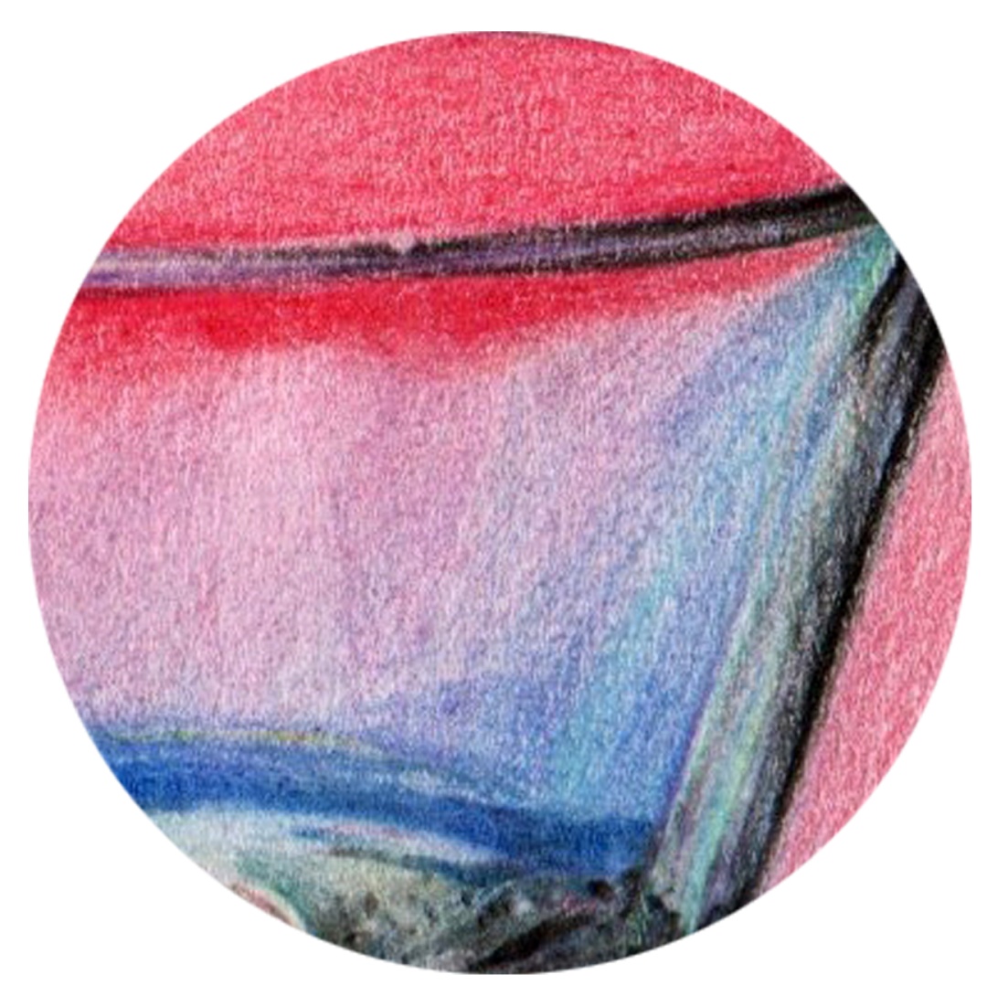 彩铅玻璃质感,彩铅物体背光面上色技法规律讲解