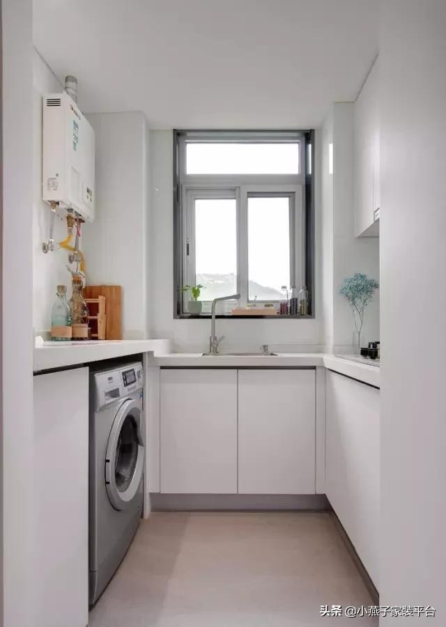 纠结洗衣机放哪?看看别人家的真实案例