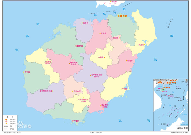 海口市行政区划调整方案,海口市琼山区行政区划