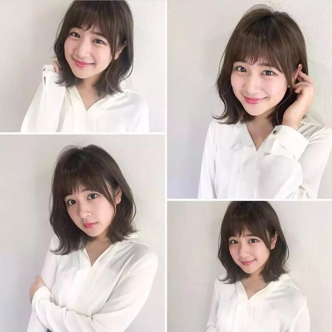 适合大脸的短发发型女最新,大脸妹子最适合的四款发型