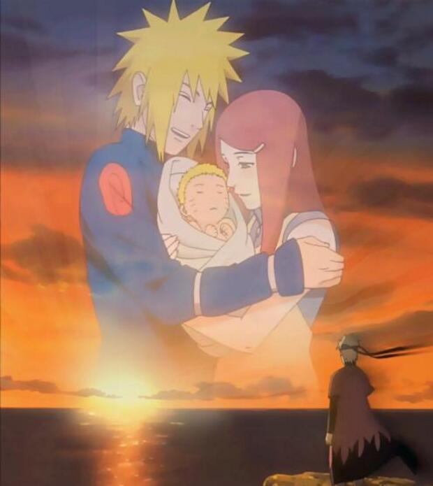 火影自来也感人落泪视频,鸣人知道自来也战死的消息哪一集