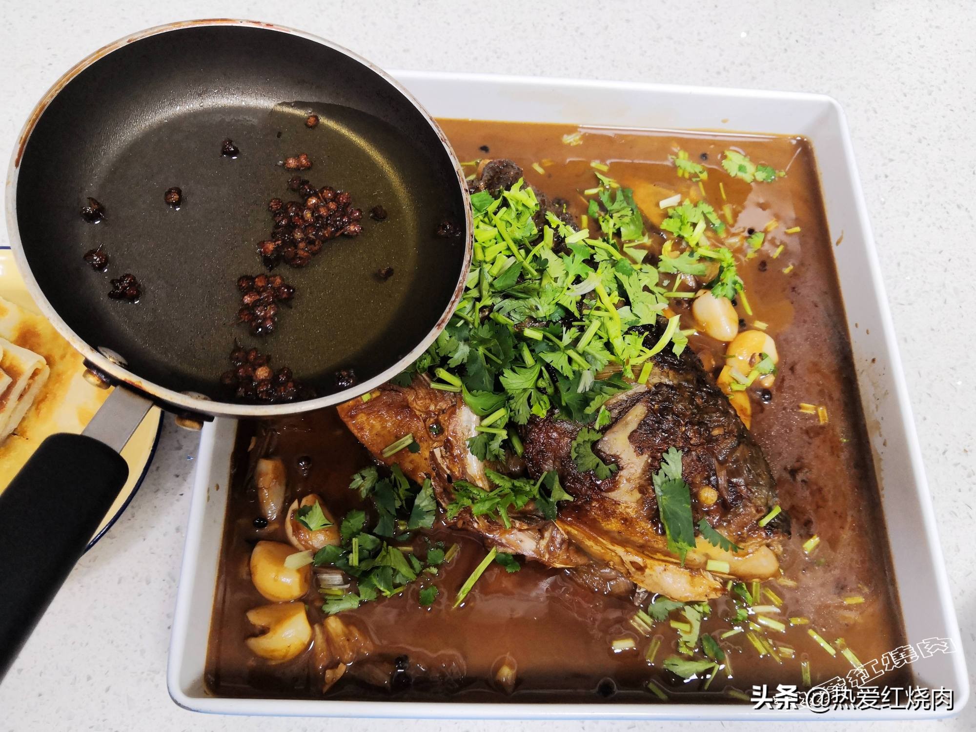 在家怎么做鱼泡饼,想吃鱼头