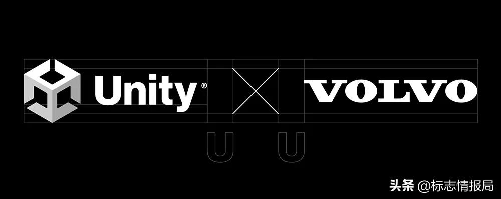 unity的logo,3d统一发光字logo