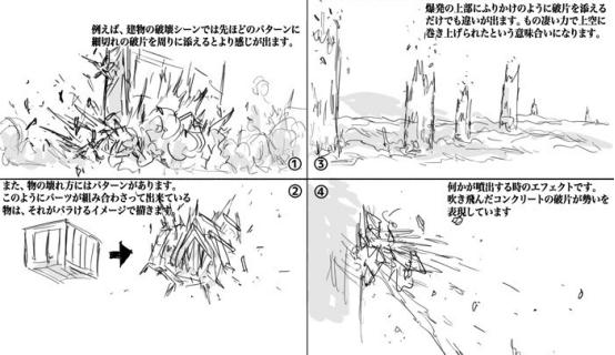 漫画震惊特效画法,漫画如何画得有打击感