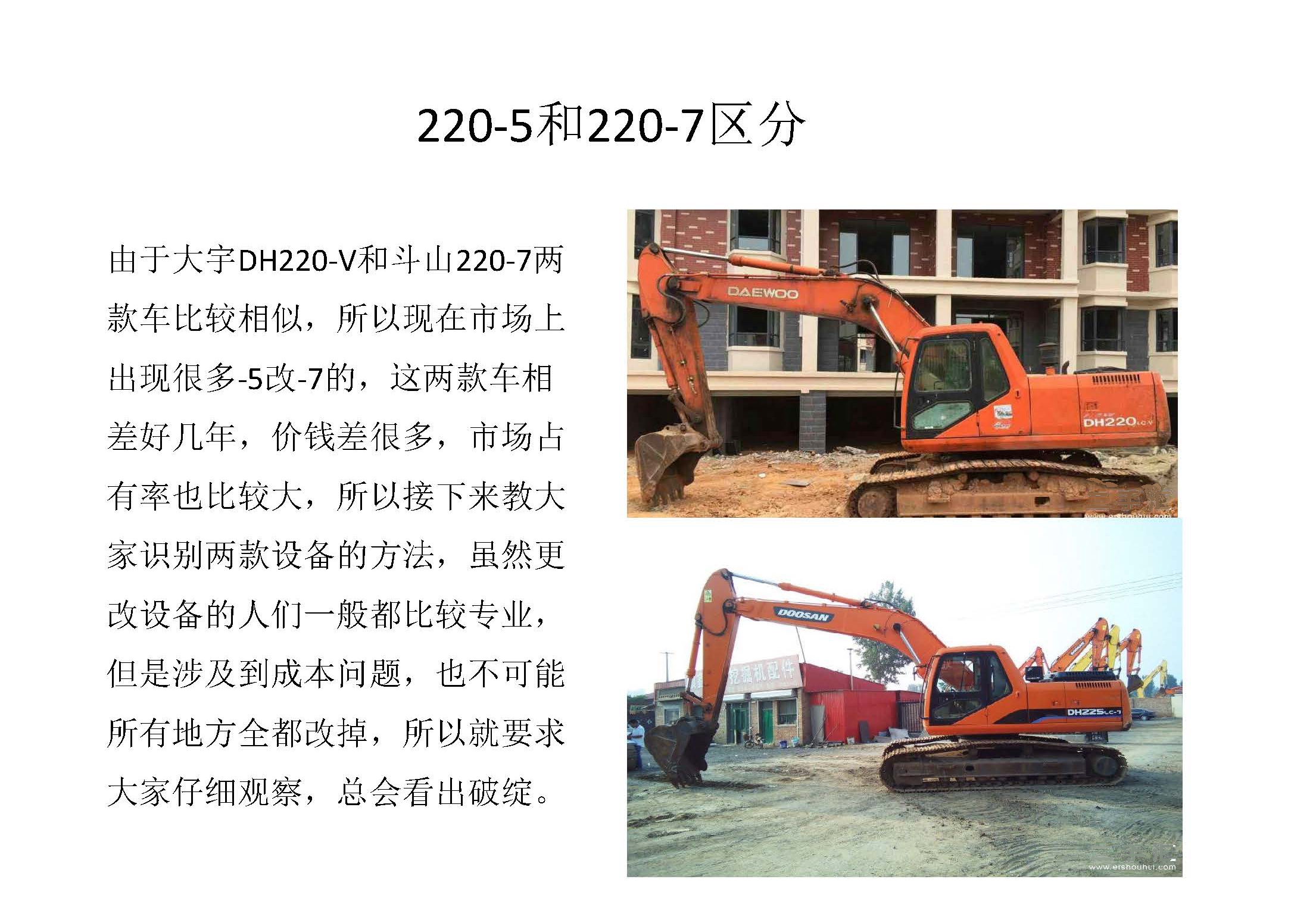 韩国斗山二手挖掘机如何辨别,斗山二手挖机评估