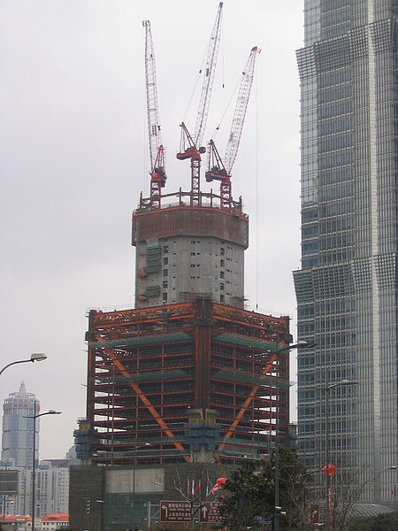 上海环球中心最高建筑,世界第一高楼上海中心大厦