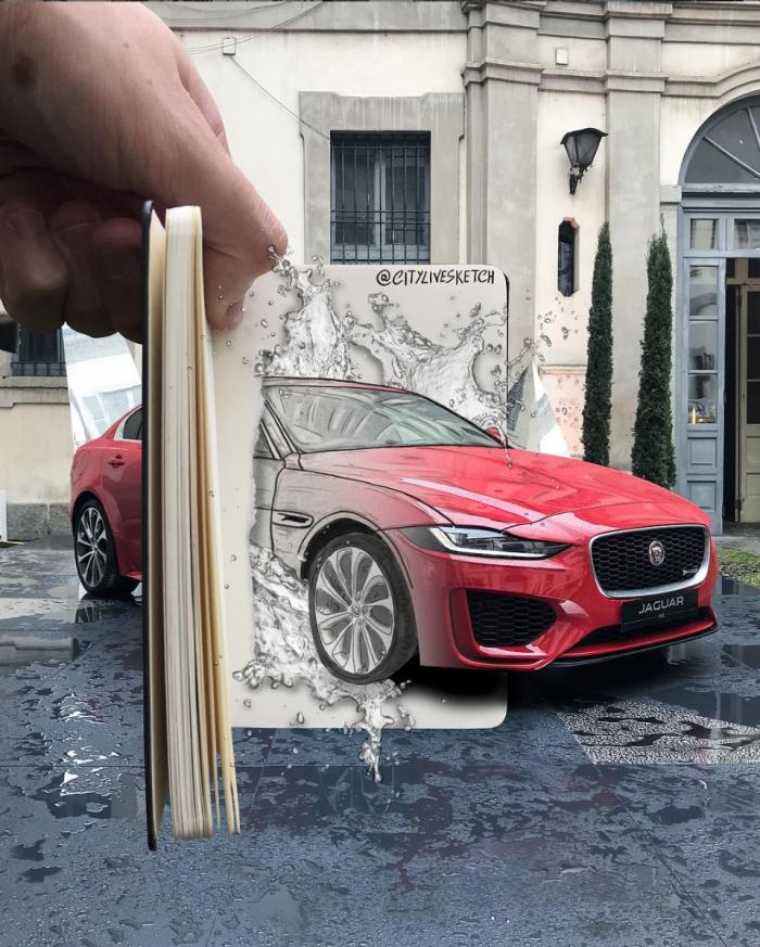 超逼真3d绘画集锦,惊人的3d绘画太逼真了