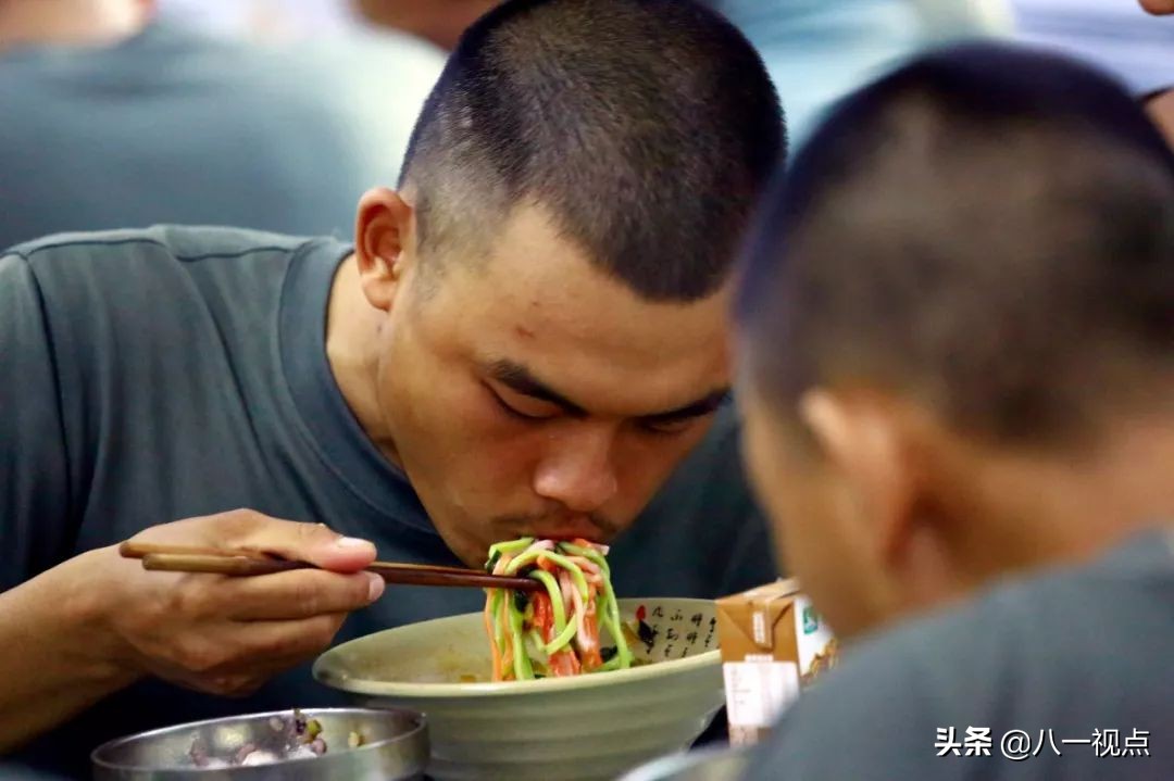 真实的部队伙食,最高规格的部队伙食