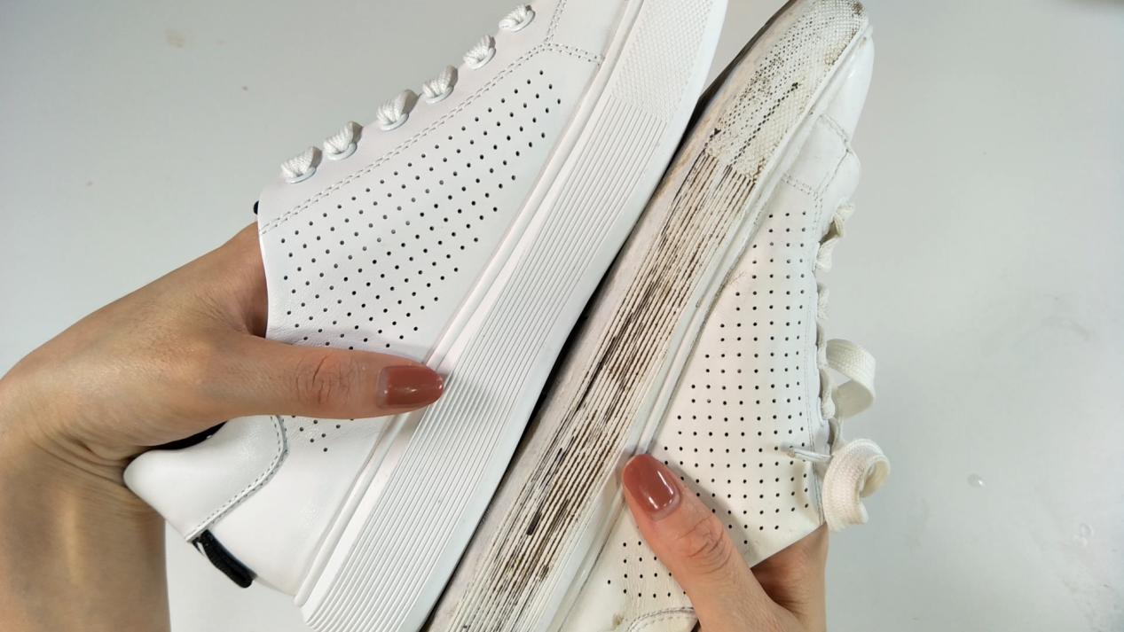 白鞋脏了不用去污剂怎么洗,白鞋脏了不洗怎么变干净