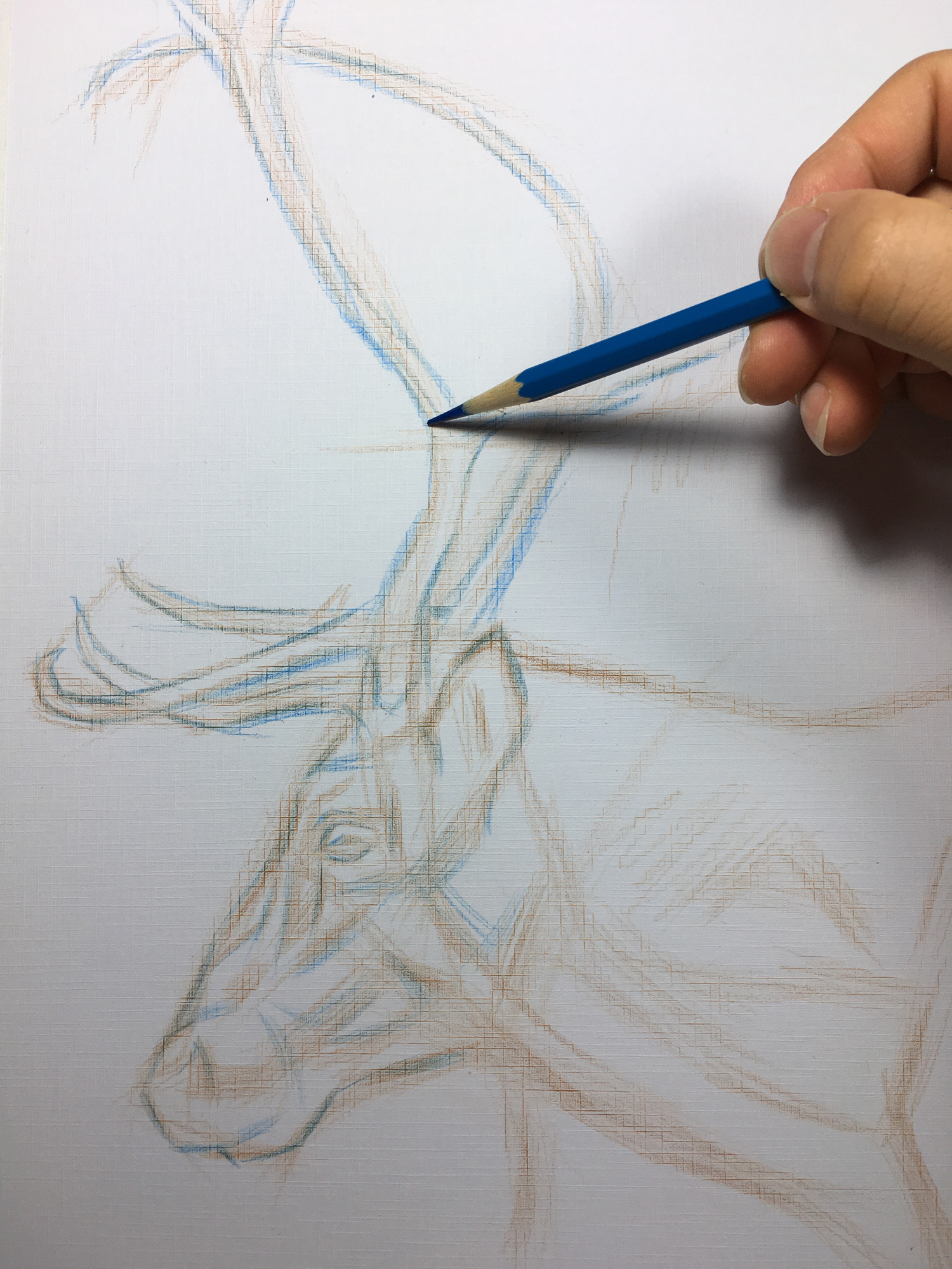 油画棒经典色系绘画雪山,油画棒的神仙画法