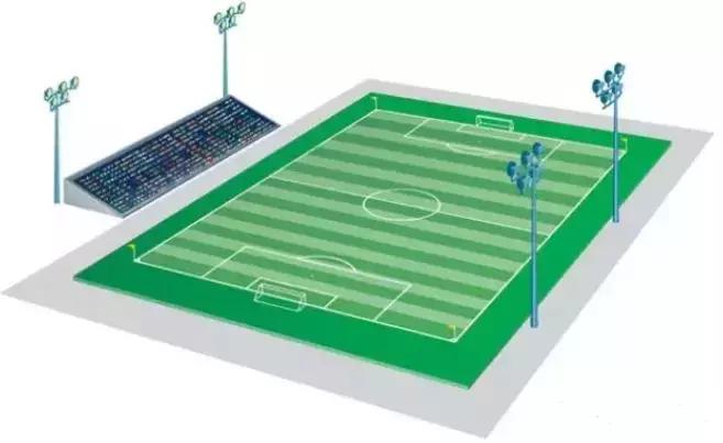 足球场灯光照明造价,足球场灯光标准