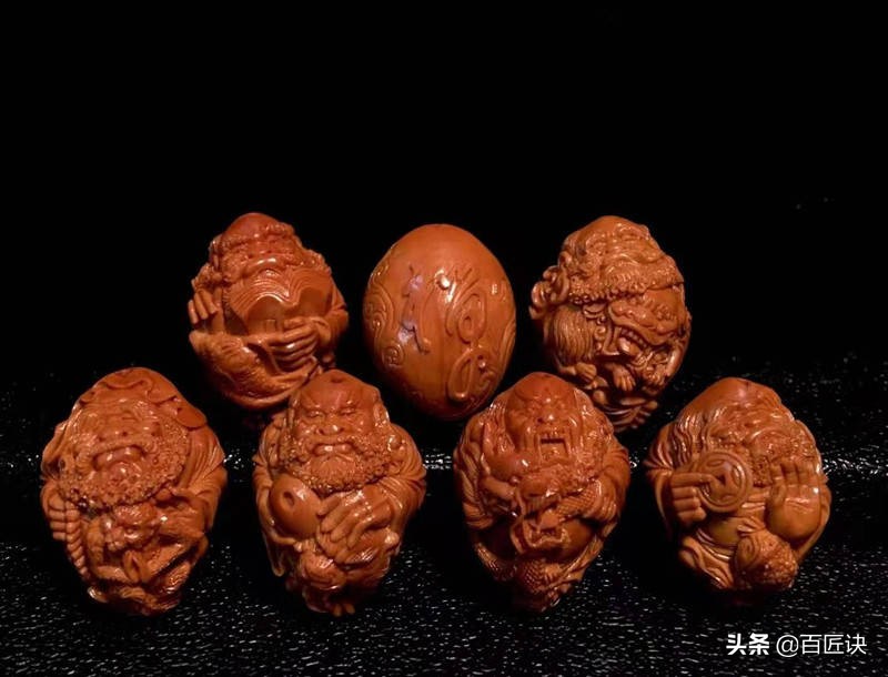 橄榄核手串什么核好,橄榄核十八罗汉双面小核手串