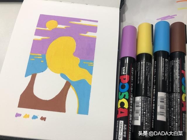 丙烯马克笔的奇妙体验,丙烯马克笔小学生专用