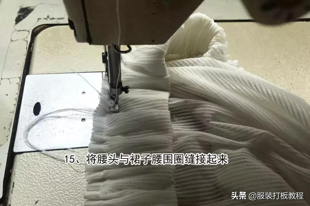 不规则半身荷叶边裙结构制图,不规则半身荷叶裙怎么搭配