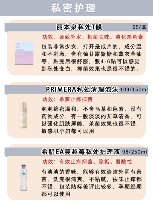 女性私密护理用品怎么选❓女生看这里??