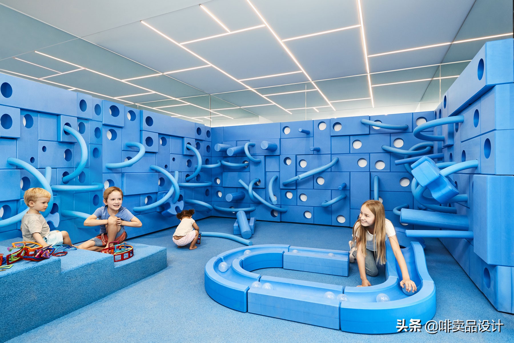 餐饮空间⇛悉尼最时尚NUBOCHATSWOOD儿童游乐场有食有玩