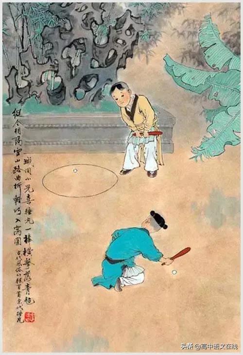 100张风俗图，100首诗词，太美了