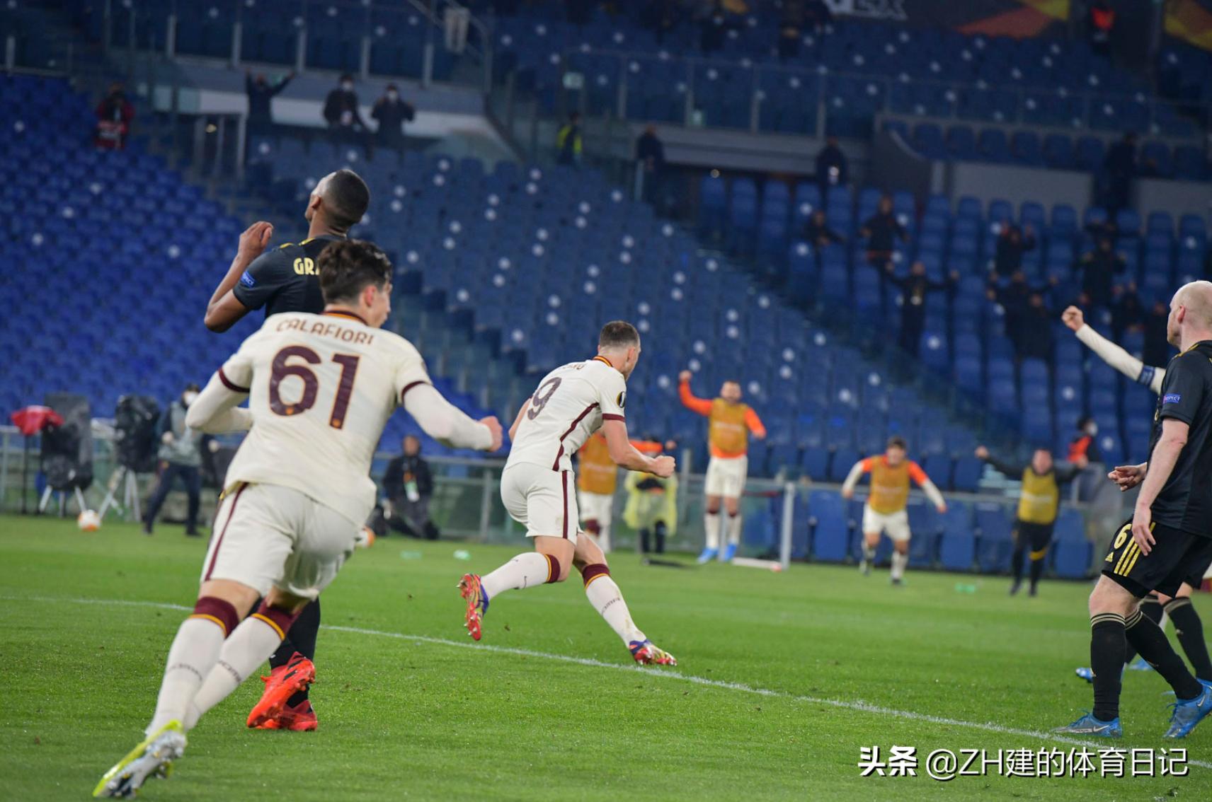 滕哈格阿贾克斯4比1皇马,罗马1-0淘汰勒沃库森首回合