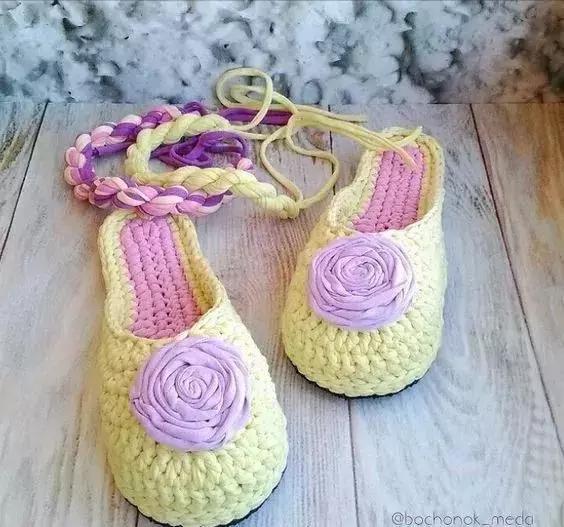 毛线拖鞋钩针方法视频教程全集,钩拖鞋能不能用4.0的钩针