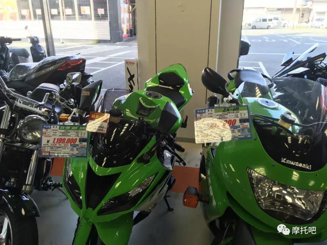 日本中古店的二手摩托,日本摩托车二手专卖店