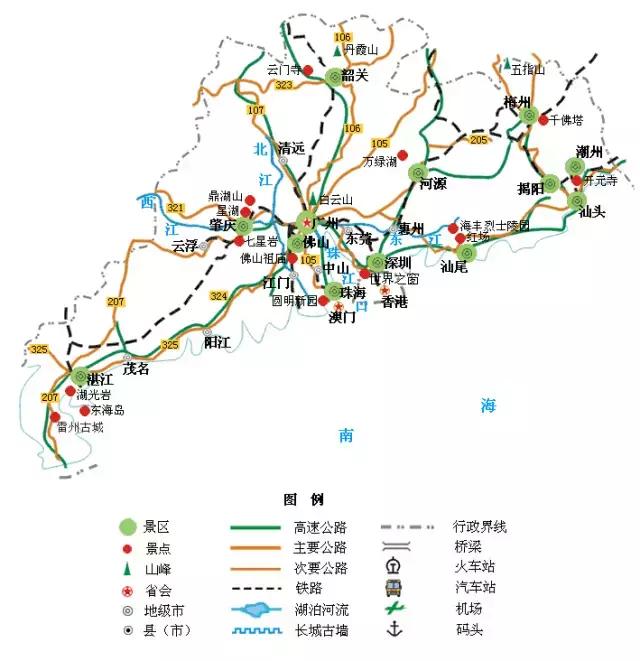 全国34个旅游城市地图汇总,全国旅游地图高清版2021