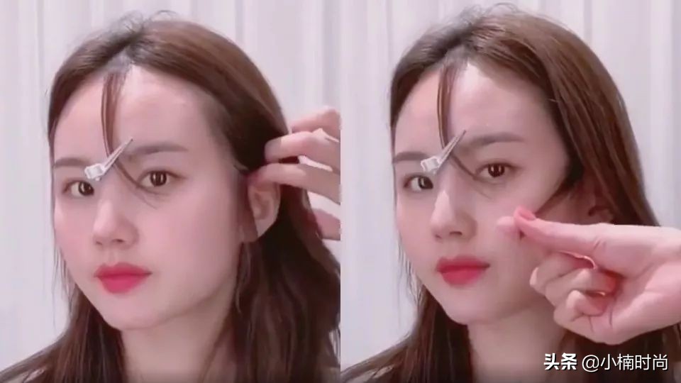 剪刘海教程法式刘海零失误,剪刘海教程0失误初中生