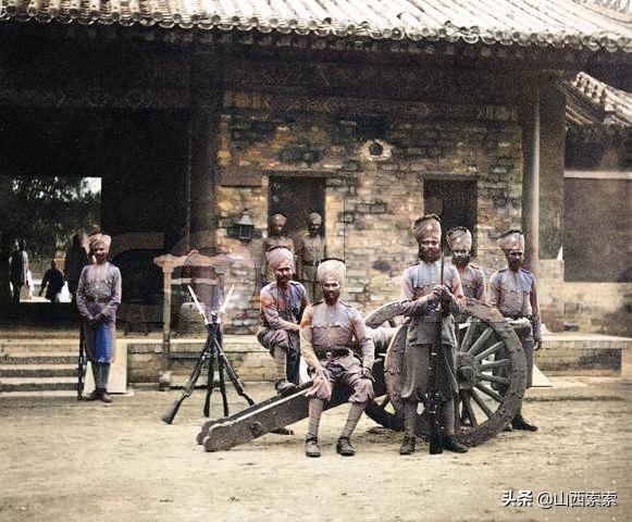 八国联军侵华战争历史讲解超长,1900年八国联军侵华战争影像彩色