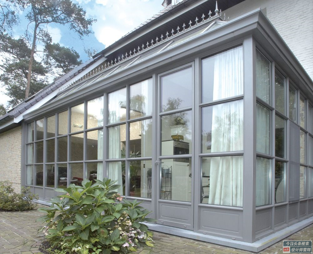 别墅庭院阳光房2023最新款设计,庭院阳光房设计