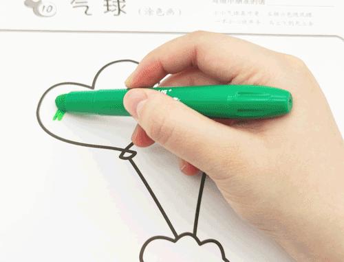 儿童蜡笔油画棒,18色蜡笔油画棒