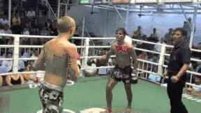 泰拳和踢拳的对决,泰拳vs拳击无规则