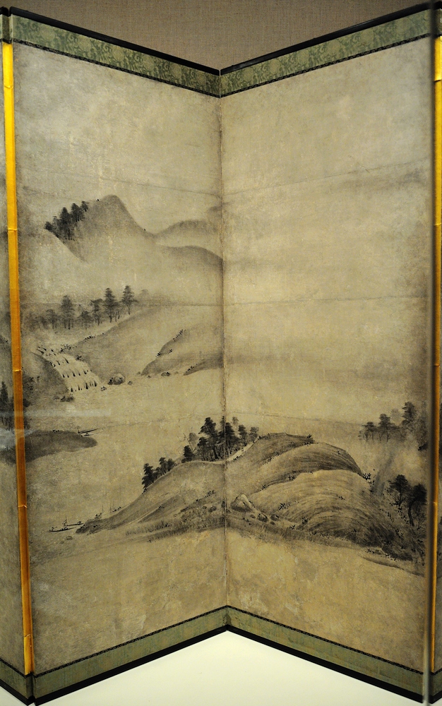 日本画家浮世绘一帆风顺风景画,日本画家张大千